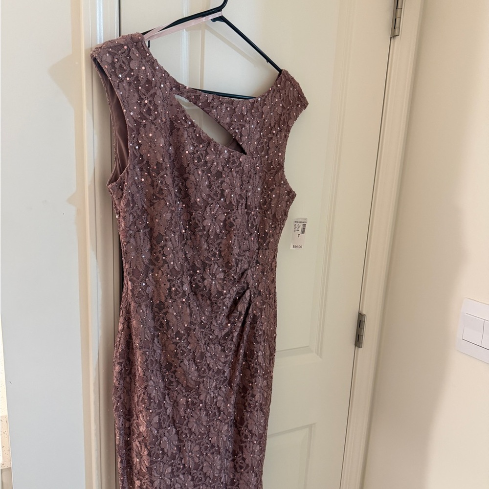 Connected Apparel Mauve Dress